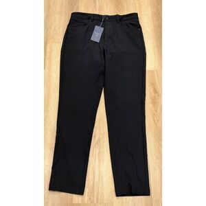 NWT Men's VRST Golf 5 Pocket Slim Fit Tech Pant - 32 x 32 - Pure Black